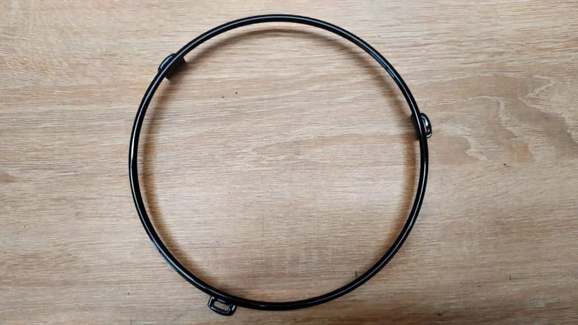 Harley Davidson AUXILIARY LAMP LIGHT Black Bezel / Trim