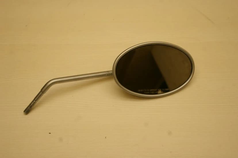 Harley Davidson E4000031 Oval Gray Right Side Rear View Mirror 